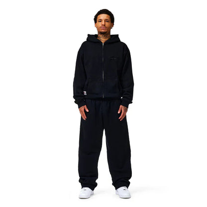 BLACK BASIC ZIPPER