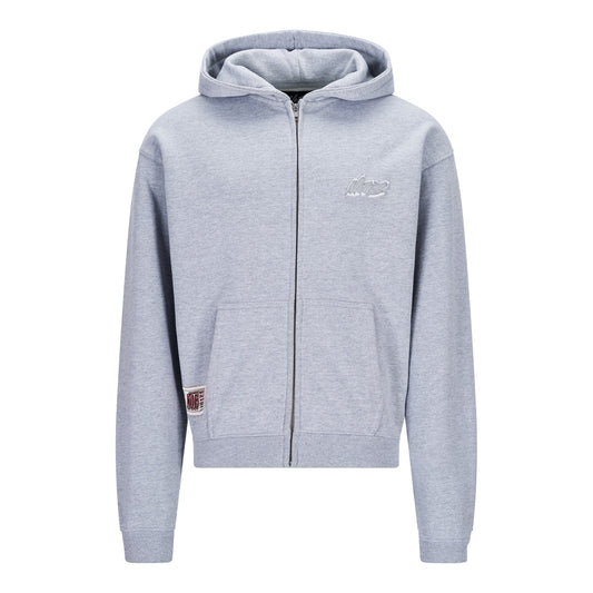 GREY BASIC ZIPPER