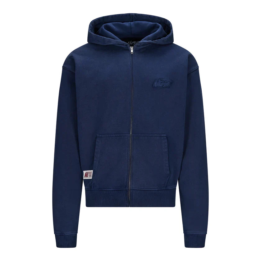 NAVY BASIC ZIPPER