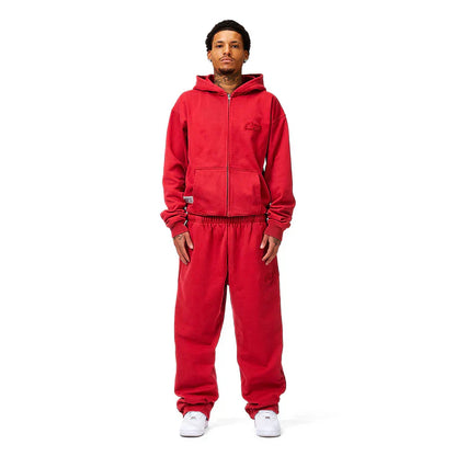 RED BASIC ZIPPER